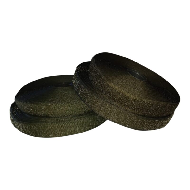 ABROJO ESTANDAR 20 MM ROLLO x 10 mtros  (verde militar)